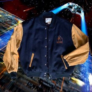 VERY RARE Star Trek Leather and Wool Letterman